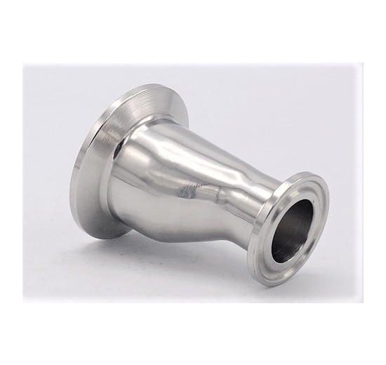 Reduction eccentric, clamp DN32/20, stainless steel