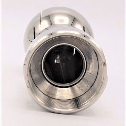 Rotated Cleaning Ball, stainless steel, Threaded 2”