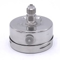 Stainless steel pressure gauges - the back (coaxial) connection | 0 - 2.5 bar 1/4”