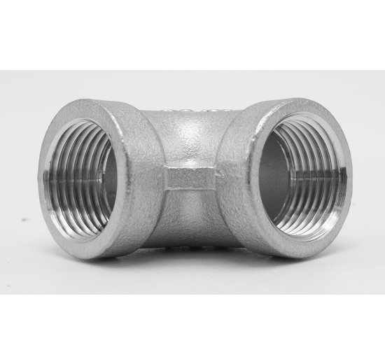 Elbow threaded / type 301_ 90°,  3/8", material stainless steel