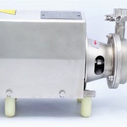 Centrifugal pump with open impeller