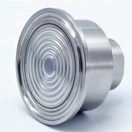 Membrane separator, CLAMP DIN 32676, collar 64 mm, internal thread 1/2"