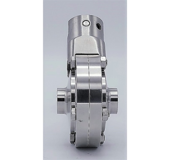 Stainless steel butterfly valve, welded type S-S | DN20