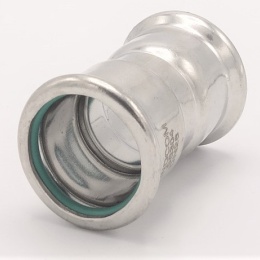 Coupling Press Fittings, Stainless Steel, F/F