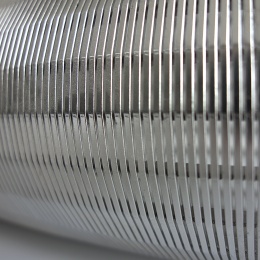 Cylinder Sieve - Wedge Wire Screen | OD 100 mm, screen 0.5 mm