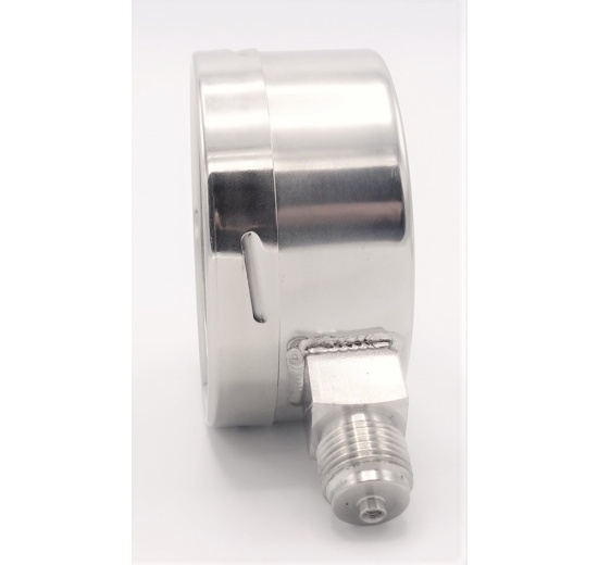 Stainless steel pressure gauges - the bottom (radial) connection, dial 100 mm 0 - 4 bar (1/2")