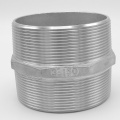 stainless steel Barrel Nipple With Hexagon / type 340, 3"