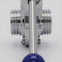 Stainless Steel Butterfly Valve, Threaded, type G-G DN20