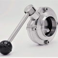 Butterfly Valve, welded, type S-S DN65_180 stainless steel