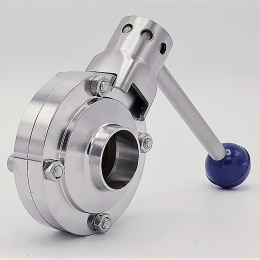 Stainless Steel Butterfly Valve, Welded, type S-S DN32