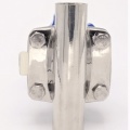 Diaphragm valve, welded S-S, Silikone DN25