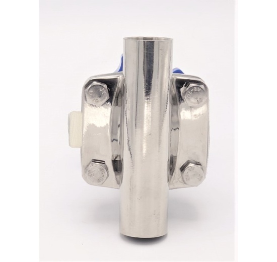 Diaphragm valve, welded S-S, Silikone DN25