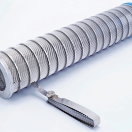Filtration slotted sieve 0,1 mm for tubular filter DN50