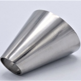 Eccentric reducer, welded, short, stainless steel