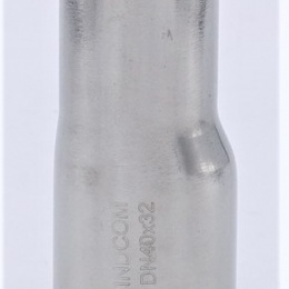 Eccentric reducer, welding, long DN 40/32