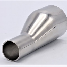 Eccentric reducer, welding, long DN 50/25