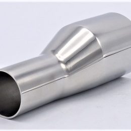 Eccentric reducer, welding, long DN 50/32