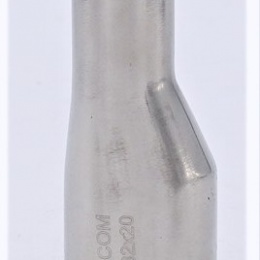 Eccentric reducer, welding, long DN32/20