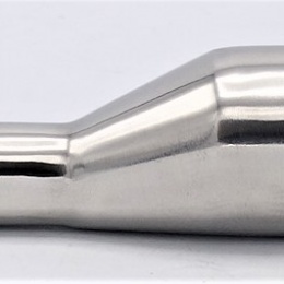 Eccentric reducer, welding, long, stainless steel