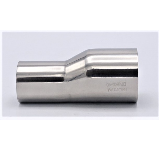 Eccentric reducer, welding, long, stainless steel