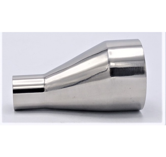 Eccentric reducer, welding, long, stainless steel