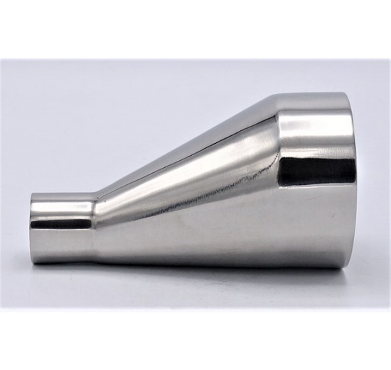 Eccentric reducer, welding, long, stainless steel