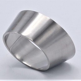 Eccentric reducer, welding, short DN50/40