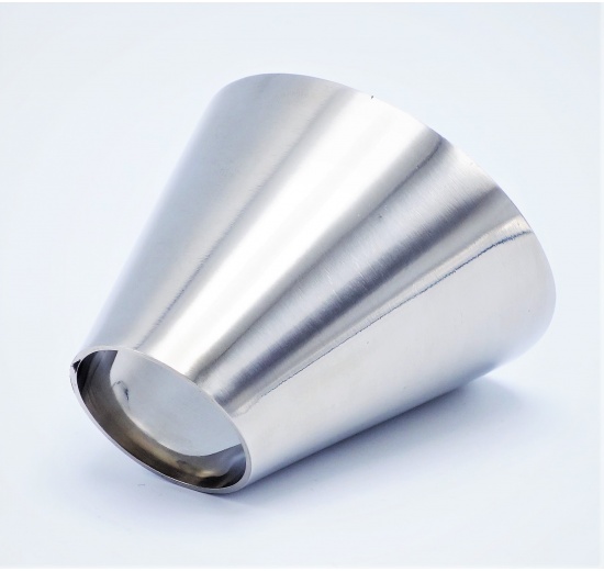 Eccentric reducer, welding, short DN65/32