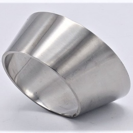 Eccentric reducer, welding, short DN65/50