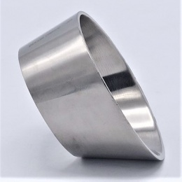 Eccentric reducer, welding, short DN65/50