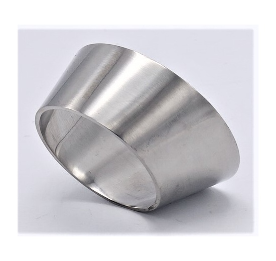 Eccentric reducer, welding, short DN65/50