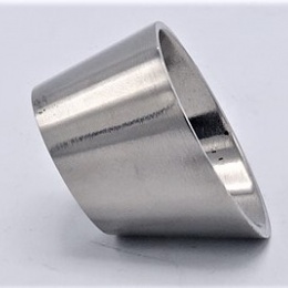 Eccentric reducer, welding, short, stainless steel