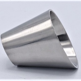 Eccentric reducer, welding, short, stainless steel