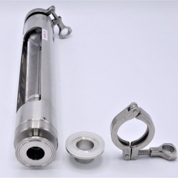 Rotameter (flowmeter) - Stainless steel, CLAMP DN25, 250~2500 liters / hour