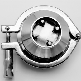 Edelstahl Rückschlagklappe DN 40, type S-S schweißbar