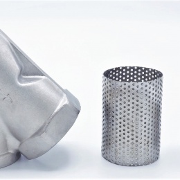 Edelstahl-Y-Filter mit Edelstahlsieb, Gewinde