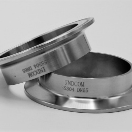 Tri-Clamp Welded Ferrule DN65(K91), stainless steel