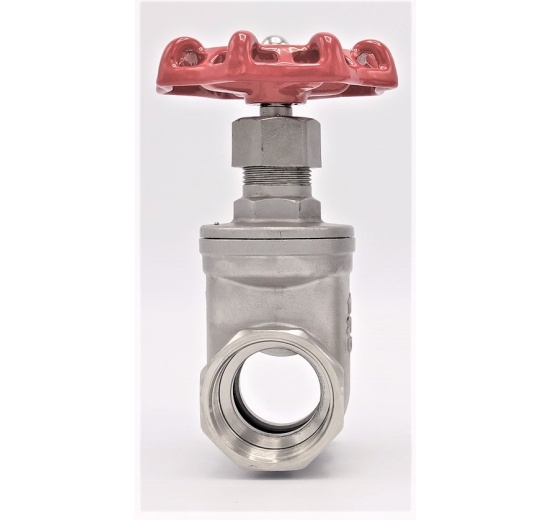 Stainless steel gate valve 1 1/4”