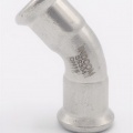 Elbow 45° (arch), Press Fittings, F/F 15 mm