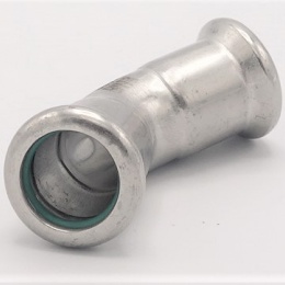 Elbow 45° (arch), Press Fittings, F/F 15 mm