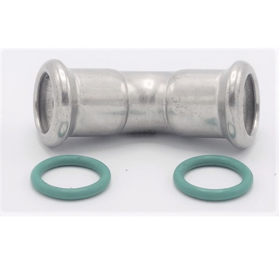 Elbow 45° (arch), Press Fittings, F/F 15 mm