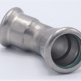 Elbow 45° (arch), Press Fittings, F/F 22 mm