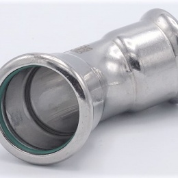 Elbow 45° (arch), Press Fittings, F/F 28 mm