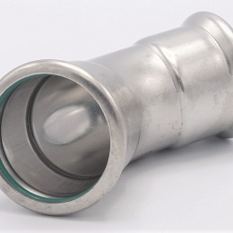 Elbow 45° (arch), Press Fittings, F/F 42 mm