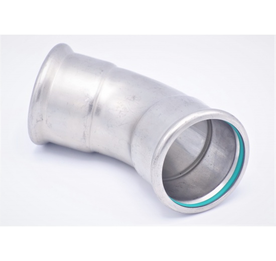 Elbow 45°(arch), Press Fittings F/F 54 mm