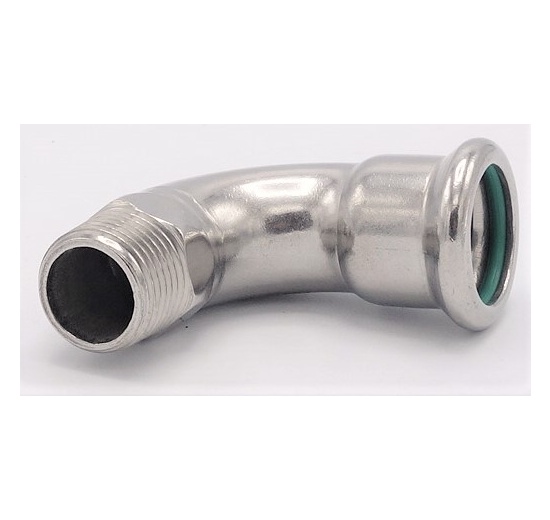 Elbow 90°, Press Fittings, F/external thread | 22 mm_1/2"
