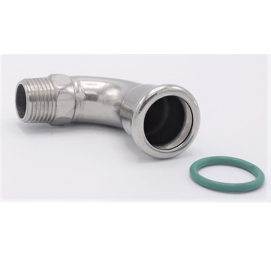 Elbow 90°, Press Fittings, F/external thread | 22 mm_1/2"
