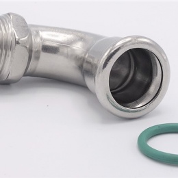 Elbow 90°, Press Fittings, F/external thread 22 mm_3/4"
