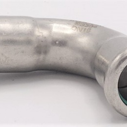 Elbow 90°, Press Fittings, F/F 15 mm, stainless steel