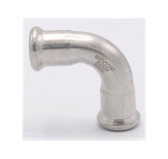 Elbow 90°, Press Fittings, F/F 15 mm